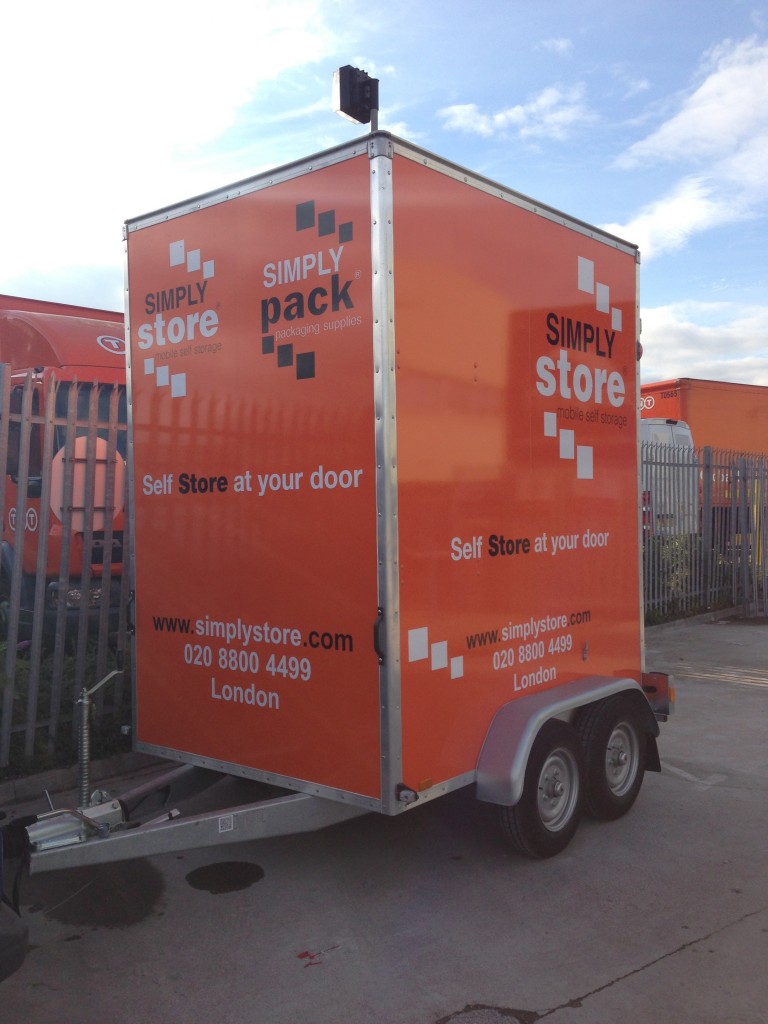 mobile self storage trailer